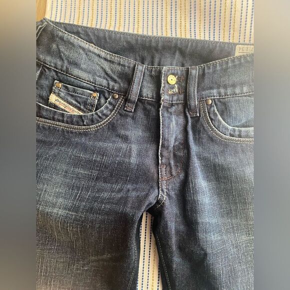 DIESEL Jeans Pants Womens   Sz 27 Blue Wash “RONHAR" NWT - Picture 5 of 16